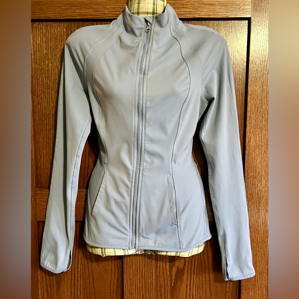 Yogalicious Womens Lightweight Full Zip Yoga Jacket with Pockets (Small) - Picture 2 of 6